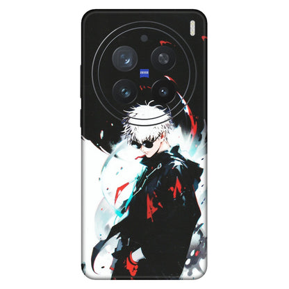 VIVO Z/V/X/T/U/S Series Phone Skins (All Models) - Gojo Powerful Charater Kaisen Anime - Matte Finish (M-144) Vivo X200 Pro (5G)
