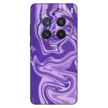 VIVO Z/V/X/T/U/S Series Phone Skins (All Models) - Hazy Purple Nights - Matte Finish (M-14) Vivo X200 Pro (5G)