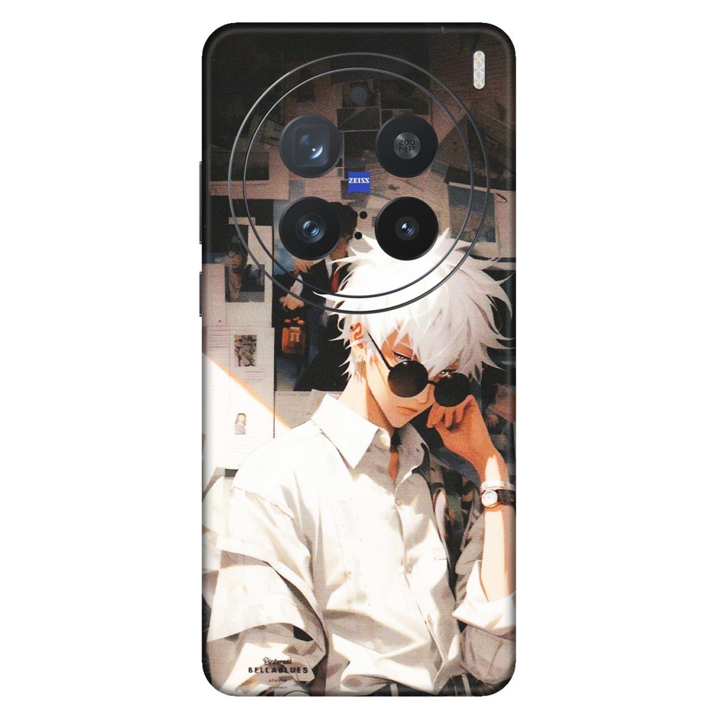 VIVO Z/V/X/T/U/S Series Phone Skins (All Models) - Gojo Satoru Jujustu Kaisen Anime - Matte Finish (M-156) Vivo X200 Pro (5G)