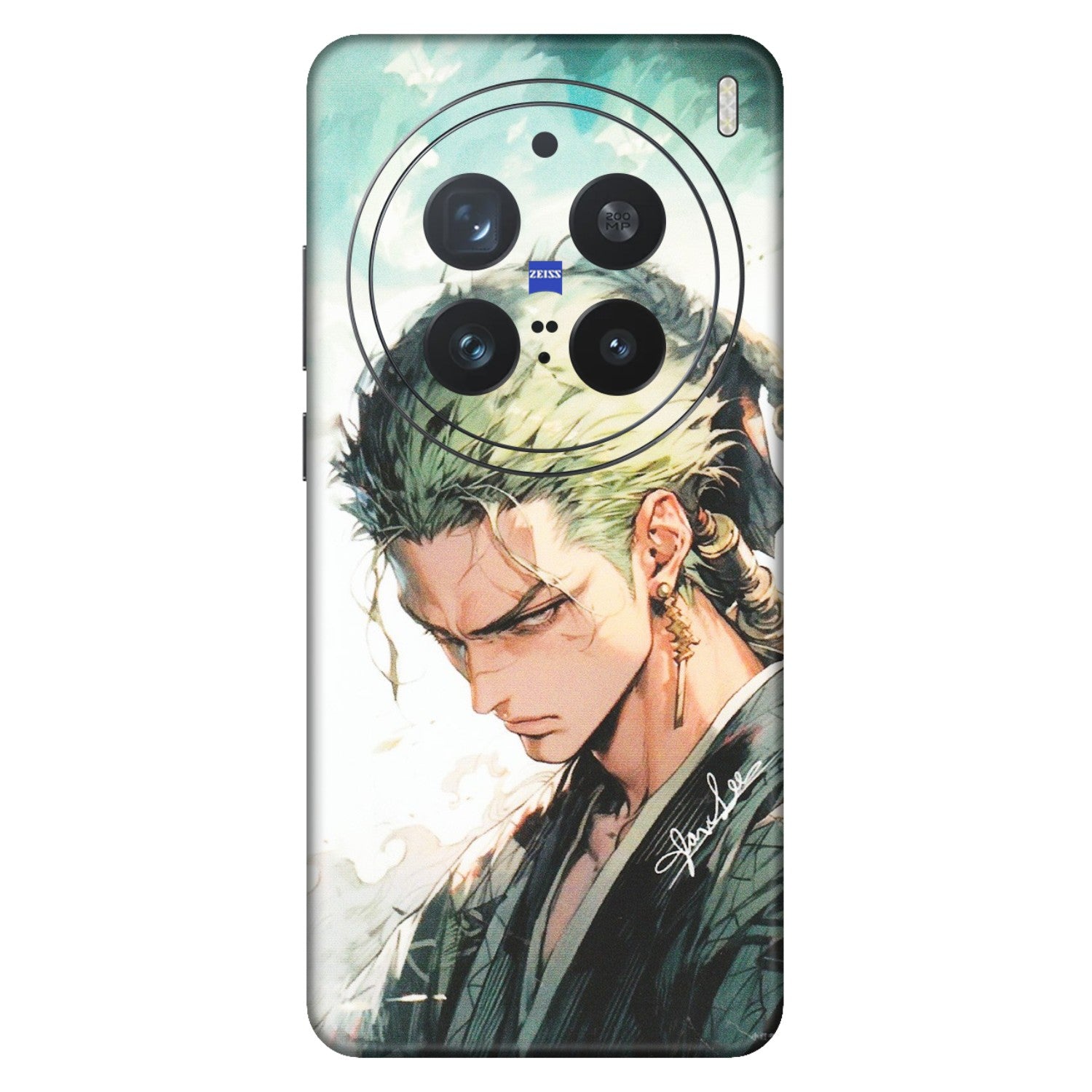 VIVO Z/V/X/T/U/S Series Phone Skins (All Models) - Pirate Hunter One Piece Anime - Matte Finish (M-157) Vivo X200 Pro (5G)
