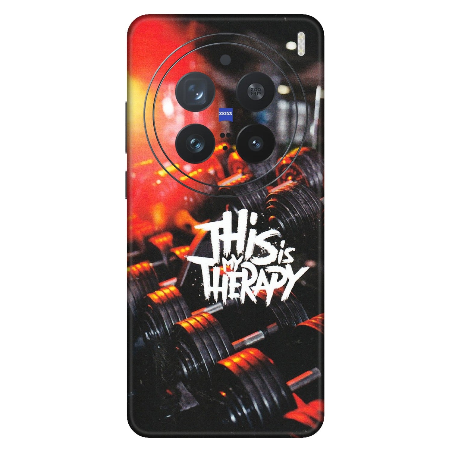 VIVO Z/V/X/T/U/S Series Phone Skins (All Models) - GYM Lover Therapy - Matte Finish (M-160) Vivo X200 Pro (5G)