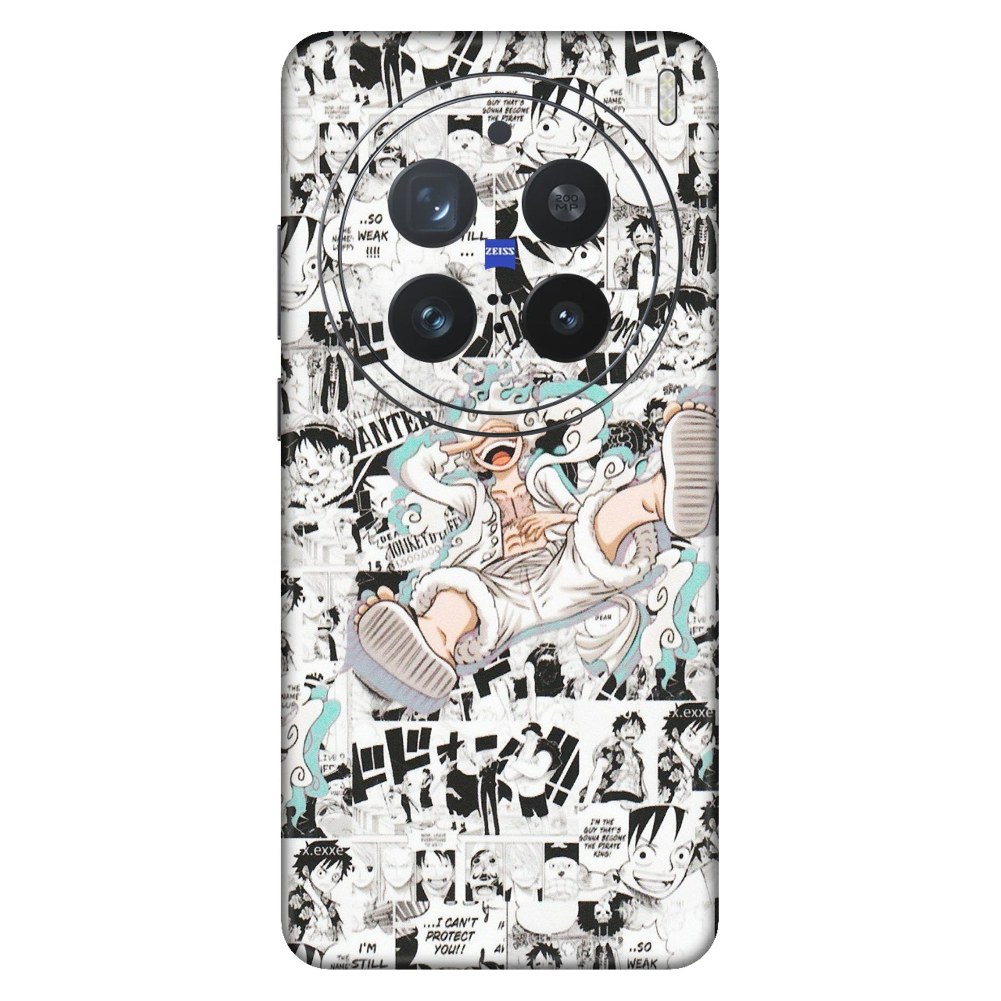 VIVO Z/V/X/T/U/S Series Phone Skins (All Models) - One Piece Comic - Matte Finish (M-168) Vivo X200 Pro (5G)