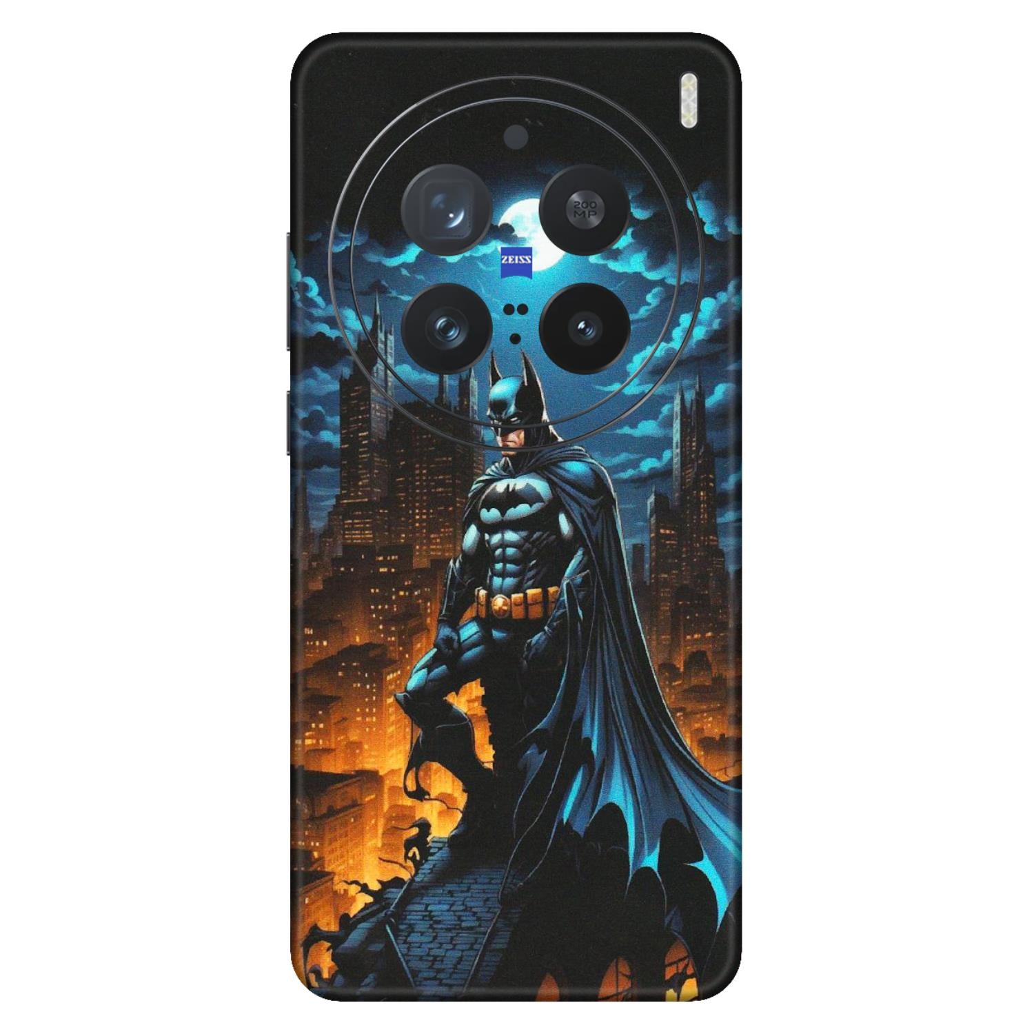 VIVO Z/V/X/T/U/S Series Phone Skins (All Models) - Batman Arkham City - Matte Finish (M-01) Vivo X200 Pro (5G)