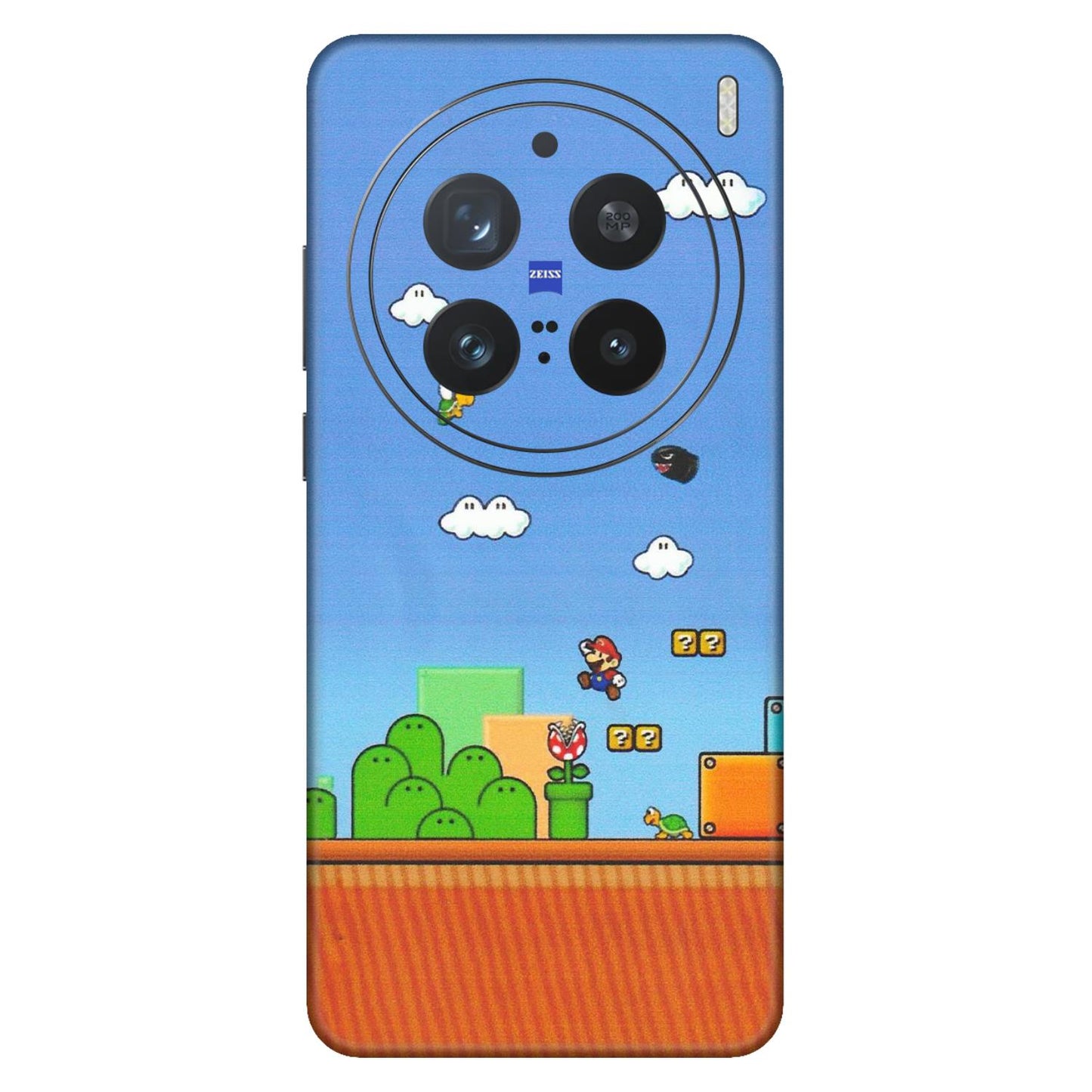 VIVO Z/V/X/T/U/S Series Phone Skins (All Models) - Mario Game Scene - Matte Finish (M-24) Vivo X200 Pro (5G)