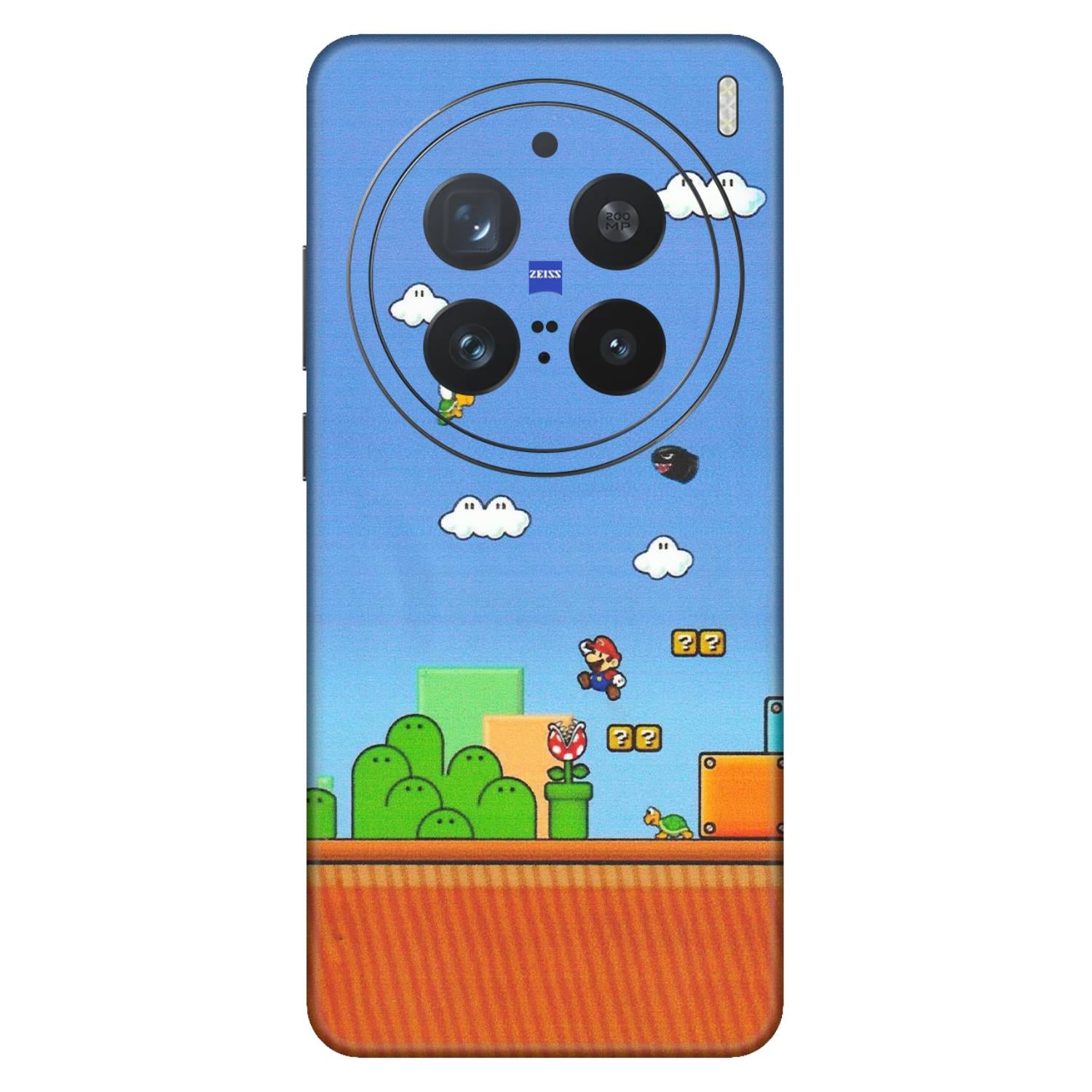 VIVO Z/V/X/T/U/S Series Phone Skins (All Models) - Mario Game Scene - Matte Finish (M-24) Vivo X200 Pro (5G)