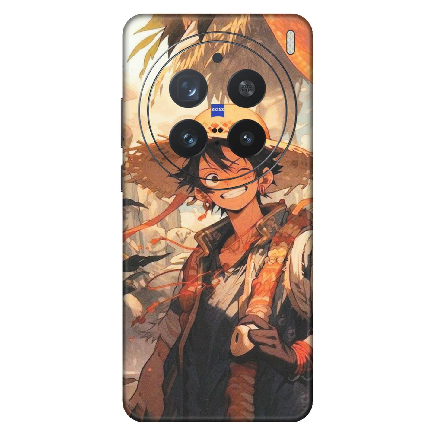 VIVO Z/V/X/T/U/S Series Phone Skins (All Models) - Anime Character Smile - Matte Finish (M-33) Vivo X200 Pro (5G)