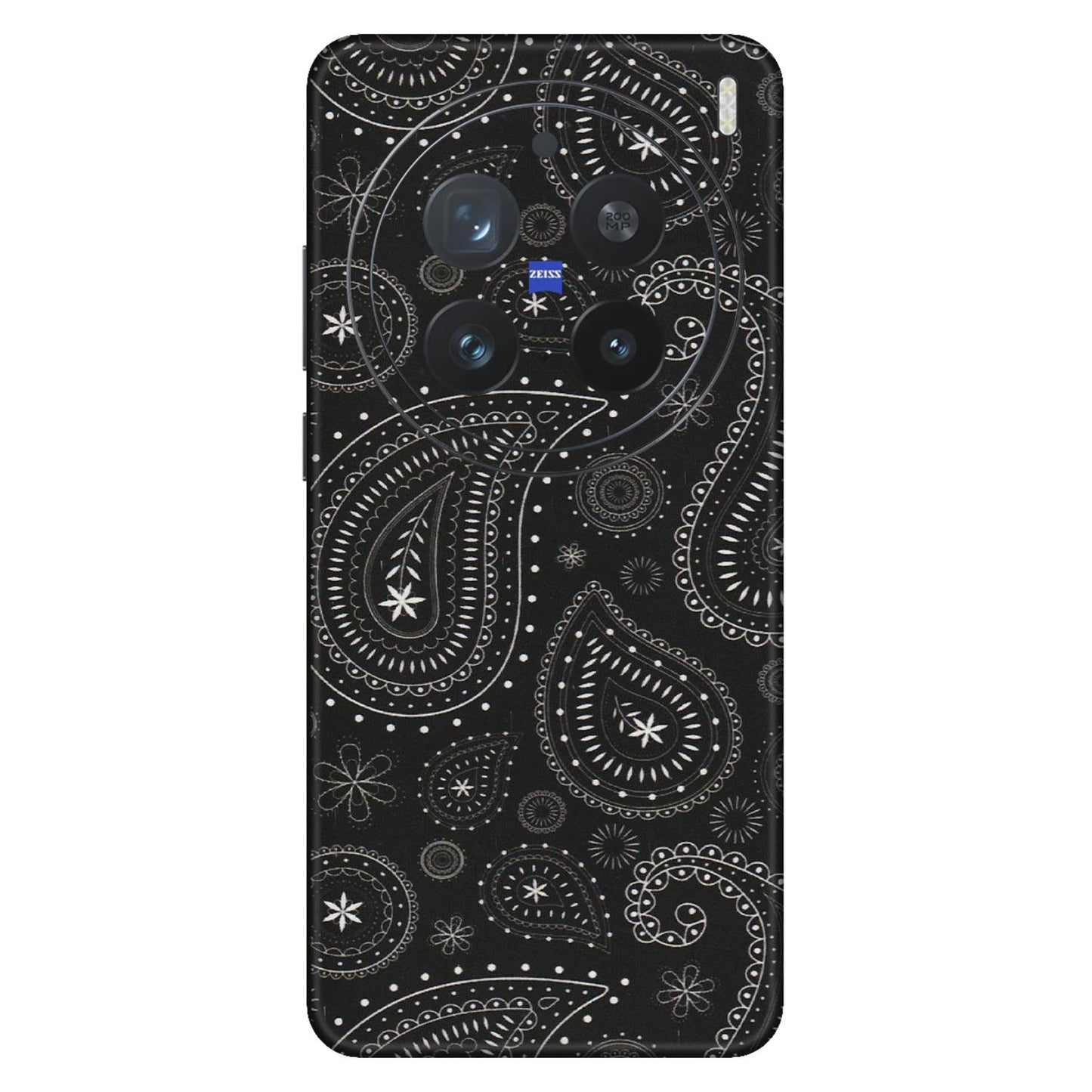 VIVO Z/V/X/T/U/S Series Phone Skins (All Models) - Black Sober Kerry - Matte Finish (M-37) Vivo X200 Pro (5G)