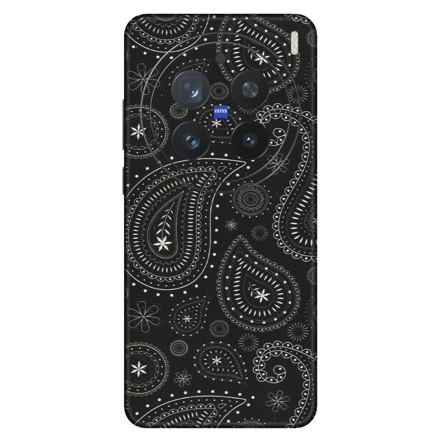 VIVO Z/V/X/T/U/S Series Phone Skins (All Models) - Black Sober Kerry - Matte Finish (M-37) Vivo X200 Pro (5G)