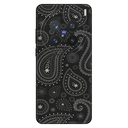 VIVO Z/V/X/T/U/S Series Phone Skins (All Models) - Black Sober Kerry - Matte Finish (M-37) Vivo X200 Pro (5G)