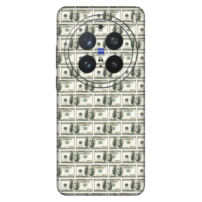VIVO Z/V/X/T/U/S Series Phone Skins (All Models) - I Love Dollars - Matte Finish (M-40) Vivo X200 Pro (5G)