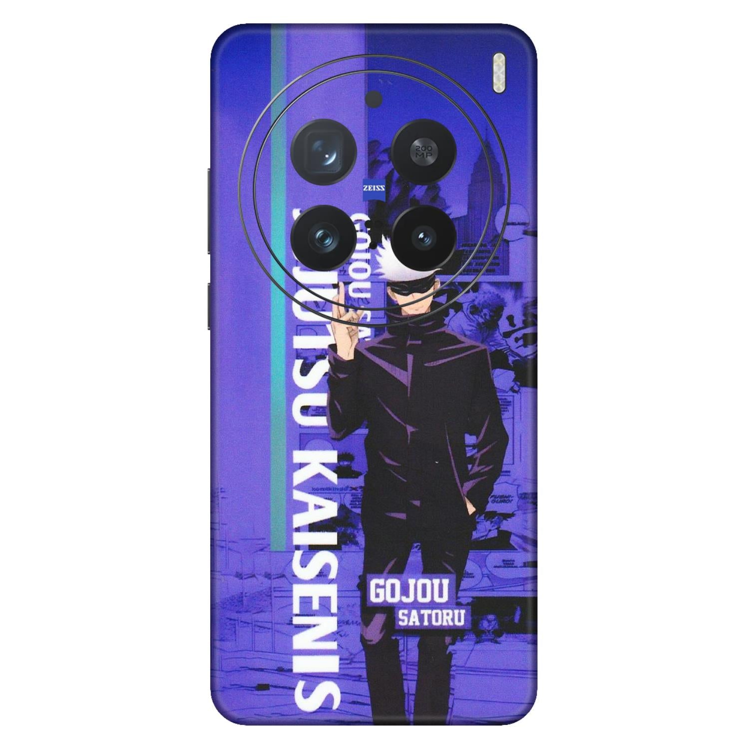 VIVO Z/V/X/T/U/S Series Phone Skins (All Models) - Jujutsu Kaisen Gojo - Matte Finish (M-05) Vivo X200 Pro (5G)