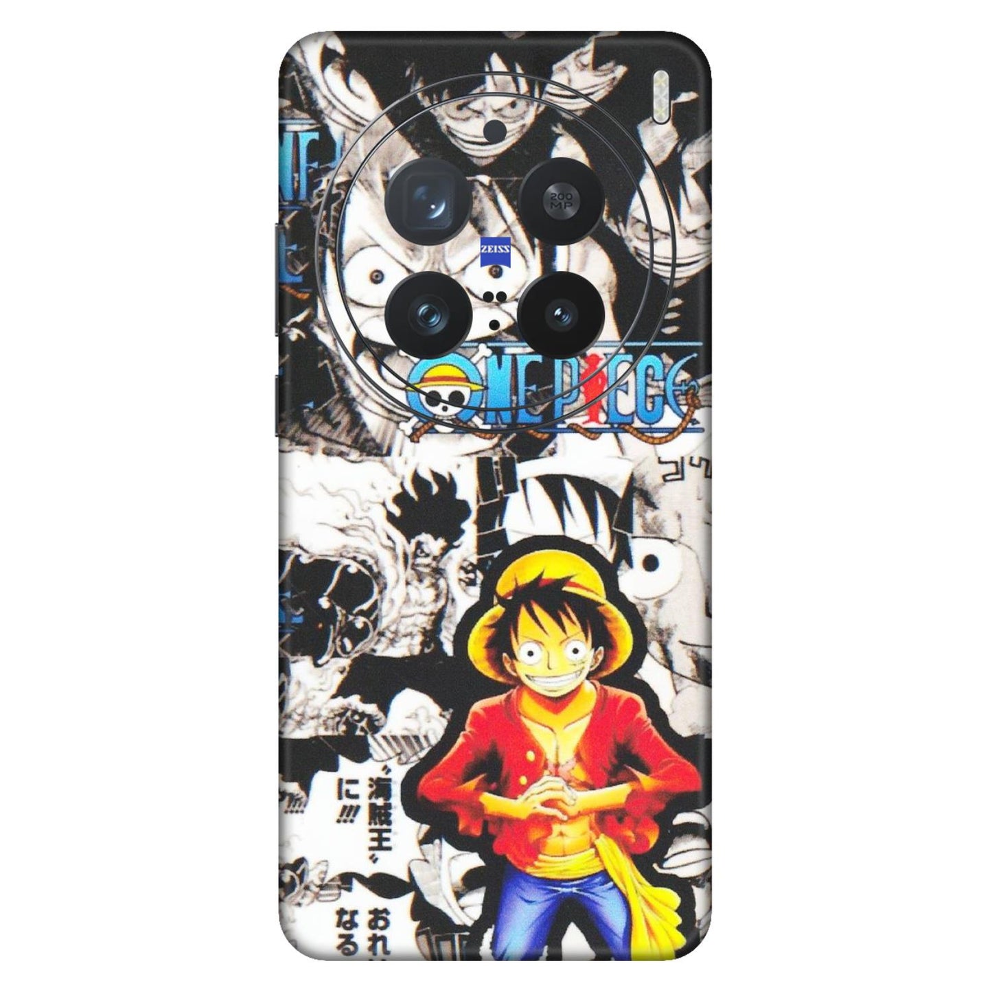 VIVO Z/V/X/T/U/S Series Phone Skins (All Models) - One Piece B&W - Matte Finish (M-63) Vivo X200 Pro (5G)