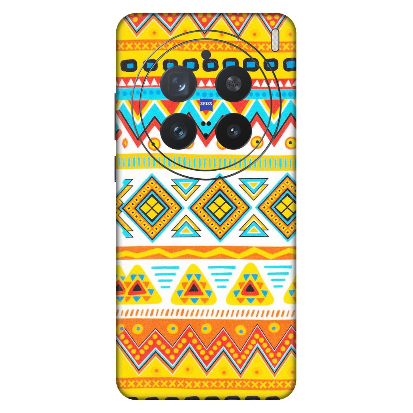 VIVO Z/V/X/T/U/S Series Phone Skins (All Models) - Mexican Abstract - Matte Finish (M-71) Vivo X200 Pro (5G)