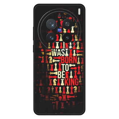 VIVO Z/V/X/T/U/S Series Phone Skins (All Models) - Born To Be King - Matte Finish (M-73) Vivo X200 Pro (5G)