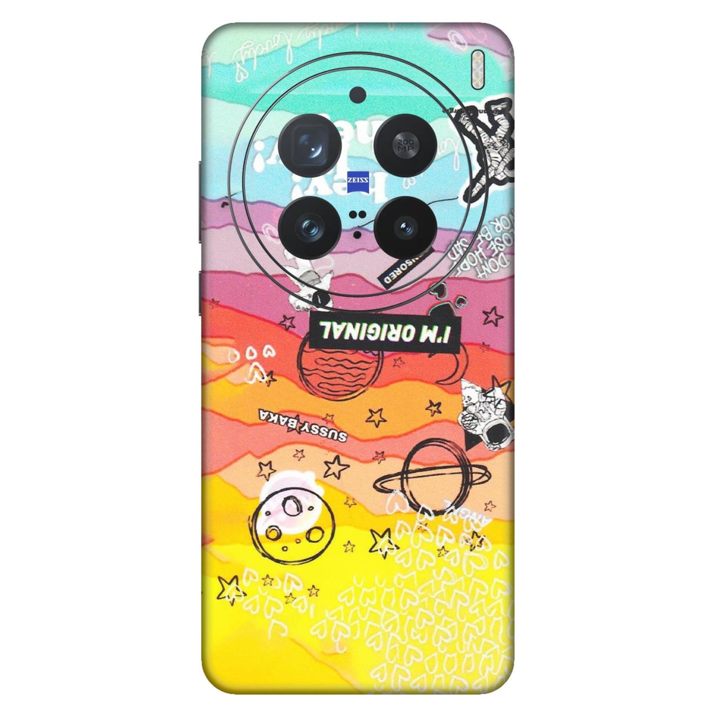 VIVO Z/V/X/T/U/S Series Phone Skins (All Models) - The Original Astronaut - Matte Finish (M-79) Vivo X200 Pro (5G)