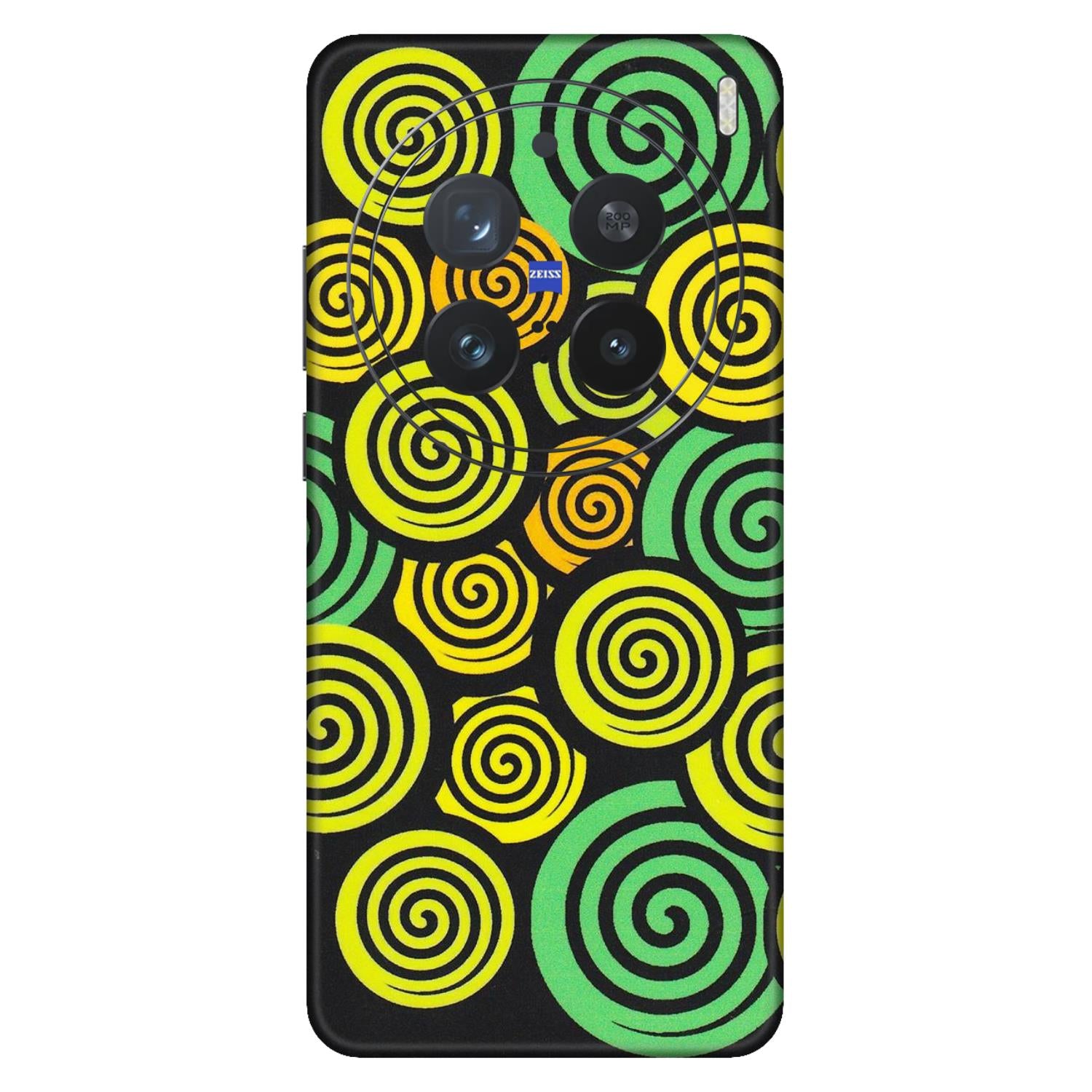 VIVO Z/V/X/T/U/S Series Phone Skins (All Models) - Crazy Spiral - Matte Finish (M-91) Vivo X200 Pro (5G)