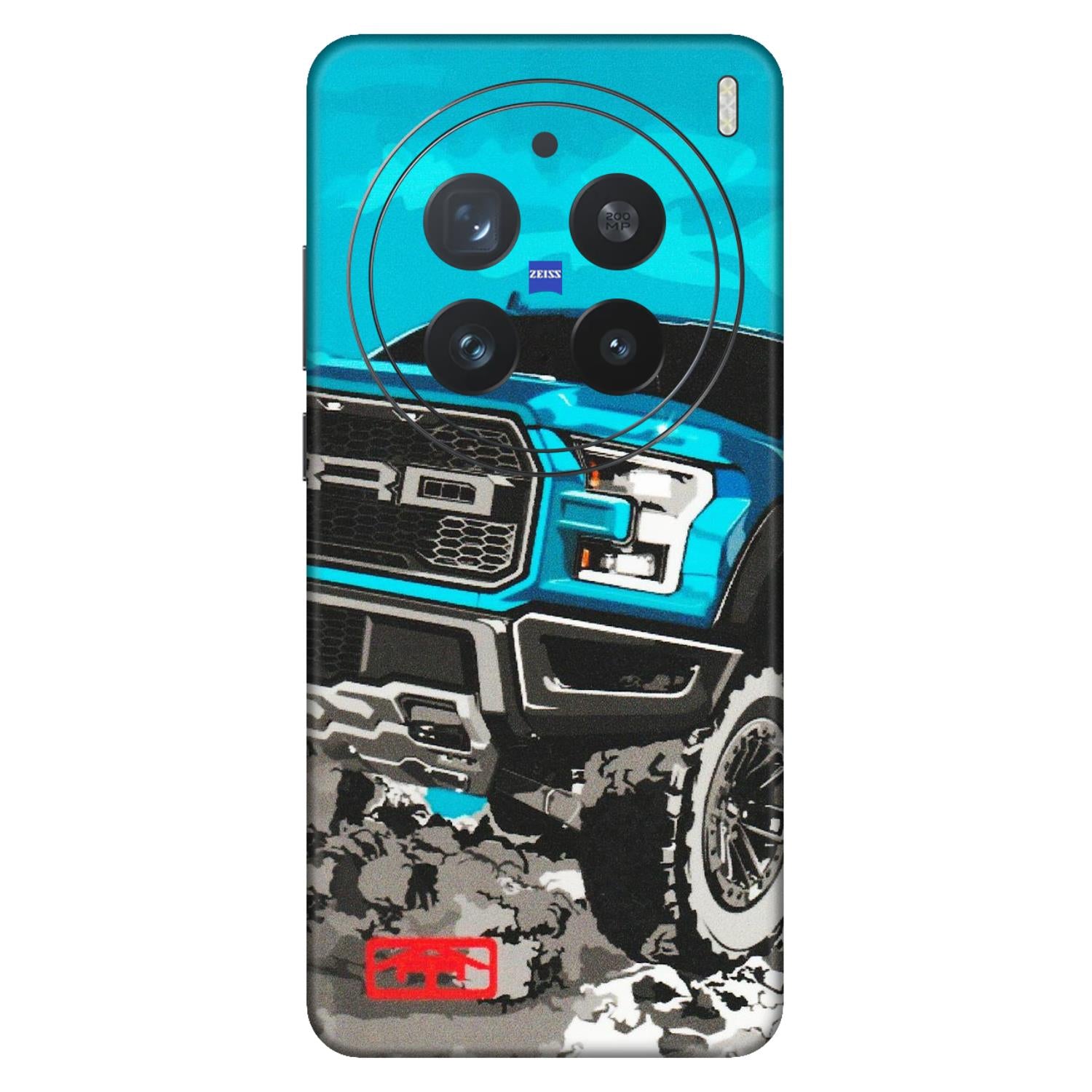 VIVO Z/V/X/T/U/S Series Phone Skins (All Models) - Off Roading Lover - Matte Finish (M-95) Vivo X200 Pro (5G)