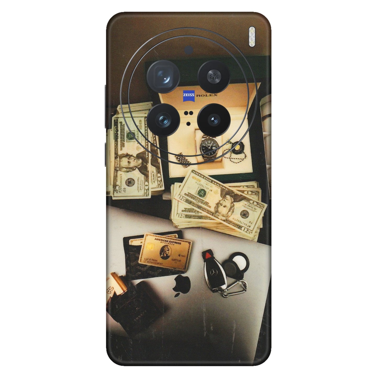 VIVO Z/V/X/T/U/S Series Phone Skins (All Models) - Luxury Lifestyle - Transparent Finish (T-11) Vivo X200 Pro (5G)