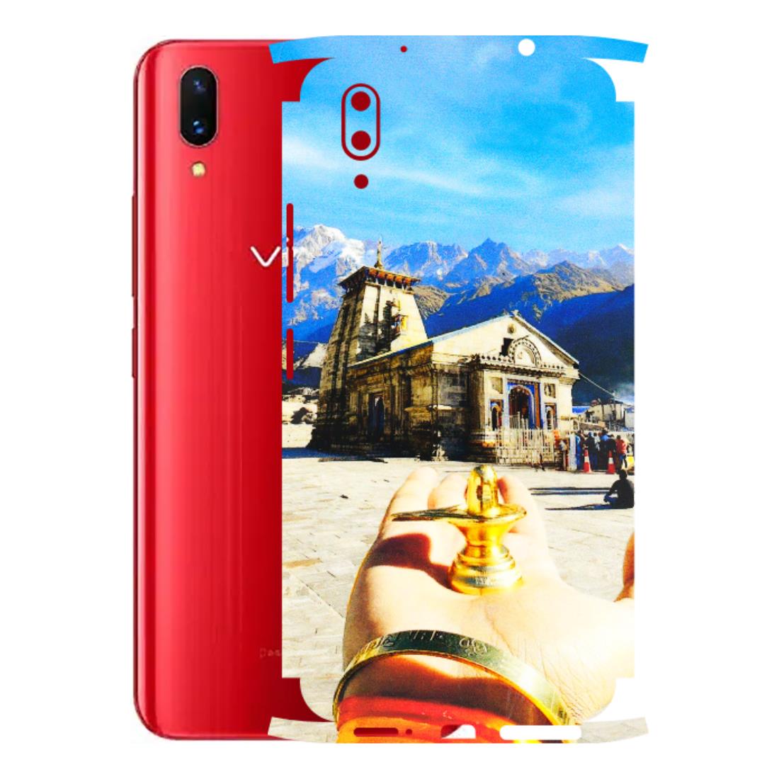 VIVO Z/V/X/T/U/S Series Phone Skins (All Models) - Beauty of Kedarnath - 3D Embossed Finish (L-108) Vivo X21