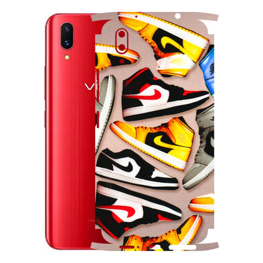VIVO Z/V/X/T/U/S Series Phone Skins (All Models) - Sneaker Lover - 3D Embossed Finish (L-135) Vivo X21