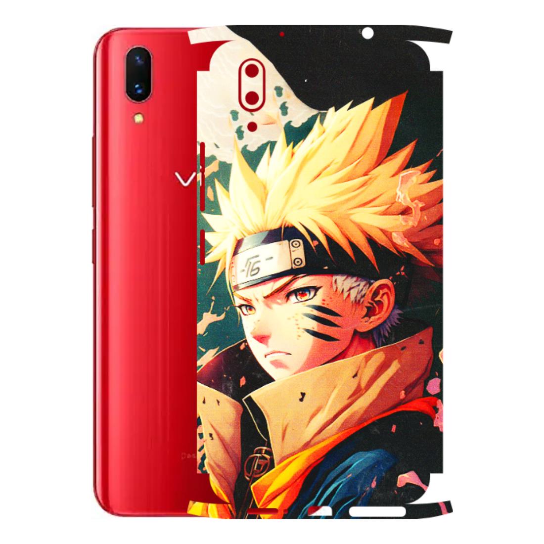 VIVO Z/V/X/T/U/S Series Phone Skins (All Models) - New Naruto - 3D Embossed Finish (L-148) Vivo X21