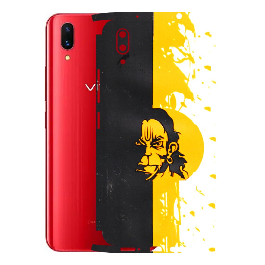 VIVO Z/V/X/T/U/S Series Phone Skins (All Models) - Bajrangbali - 3D Embossed Finish (L-151) Vivo X21