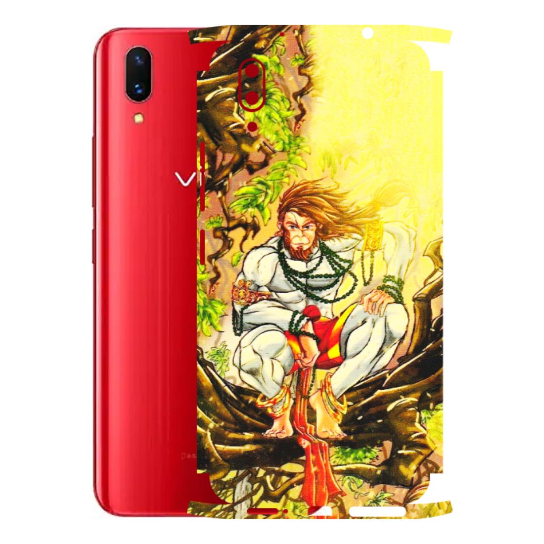 VIVO Z/V/X/T/U/S Series Phone Skins (All Models) - Lord Hanuman - 3D Embossed Finish (L-152) Vivo X21