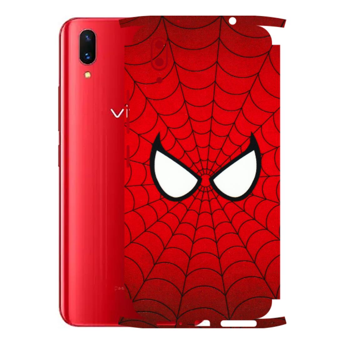 VIVO Z/V/X/T/U/S Series Phone Skins (All Models) - Spidey Eyes - 3D Embossed Finish (L-257) Vivo X21