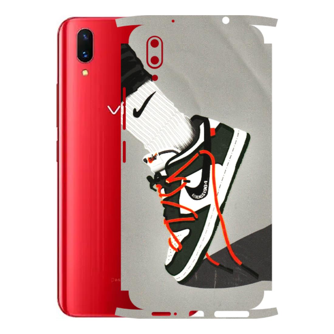 VIVO Z/V/X/T/U/S Series Phone Skins (All Models) - New Grey Sneaker - 3D Embossed Finish (L-261) Vivo X21