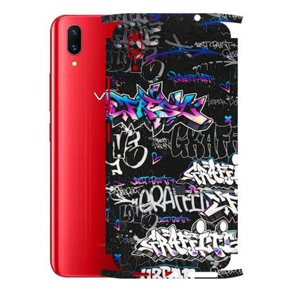 VIVO Z/V/X/T/U/S Series Phone Skins (All Models) - Graffiti Killer - 3D Embossed Finish (L-274) Vivo X21