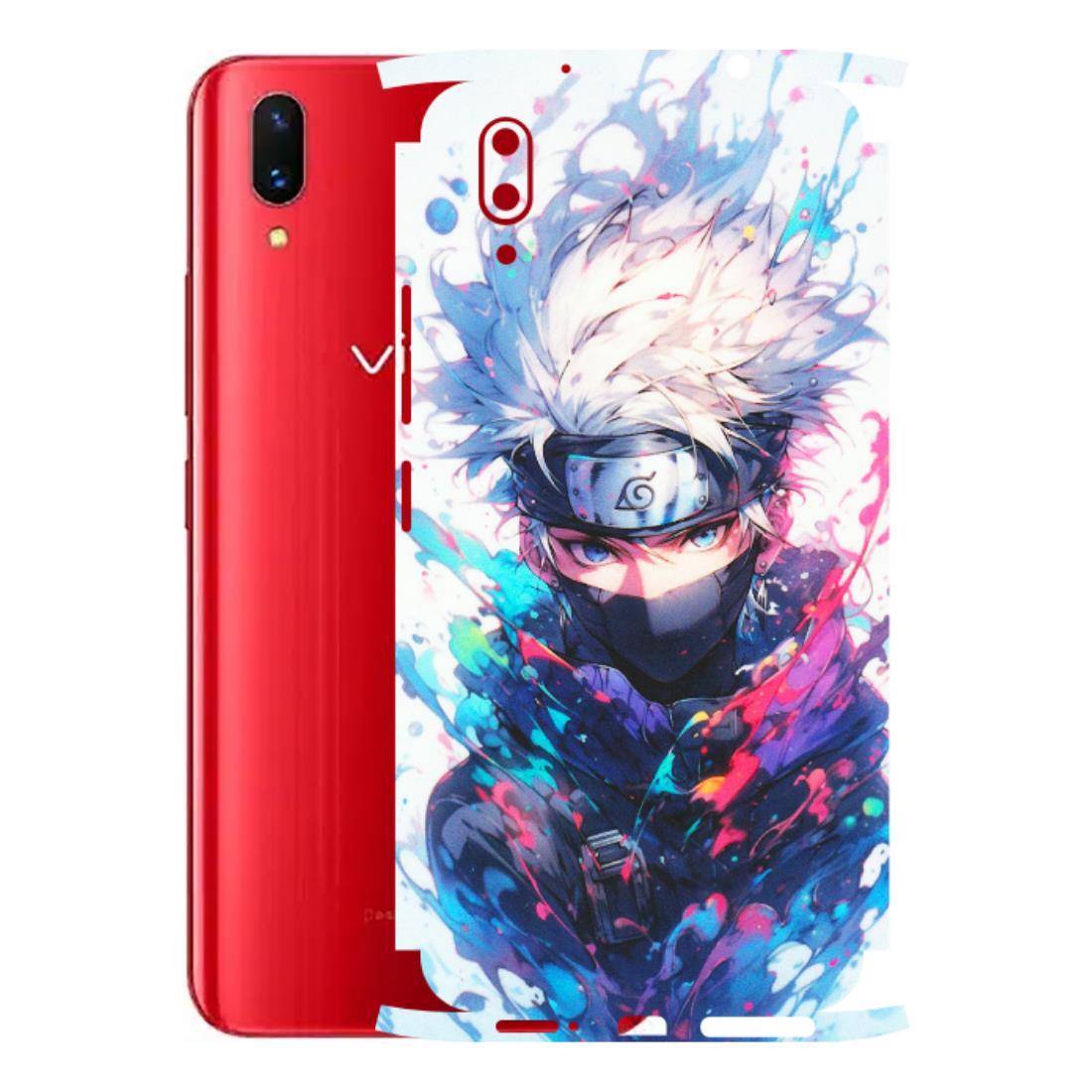 VIVO Z/V/X/T/U/S Series Phone Skins (All Models) - Naruto Face Mask - Matte Finish (M-03) Vivo X21