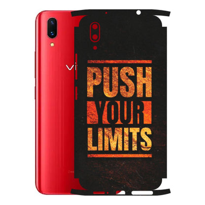 VIVO Z/V/X/T/U/S Series Phone Skins (All Models) - Push Your Limits - Matte Finish (M-118) Vivo X21