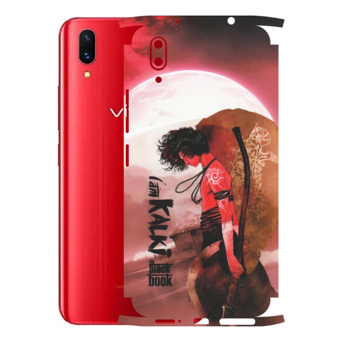 VIVO Z/V/X/T/U/S Series Phone Skins (All Models) - The Black Book Kalia Anime - Matte Finish (M-129) Vivo X21