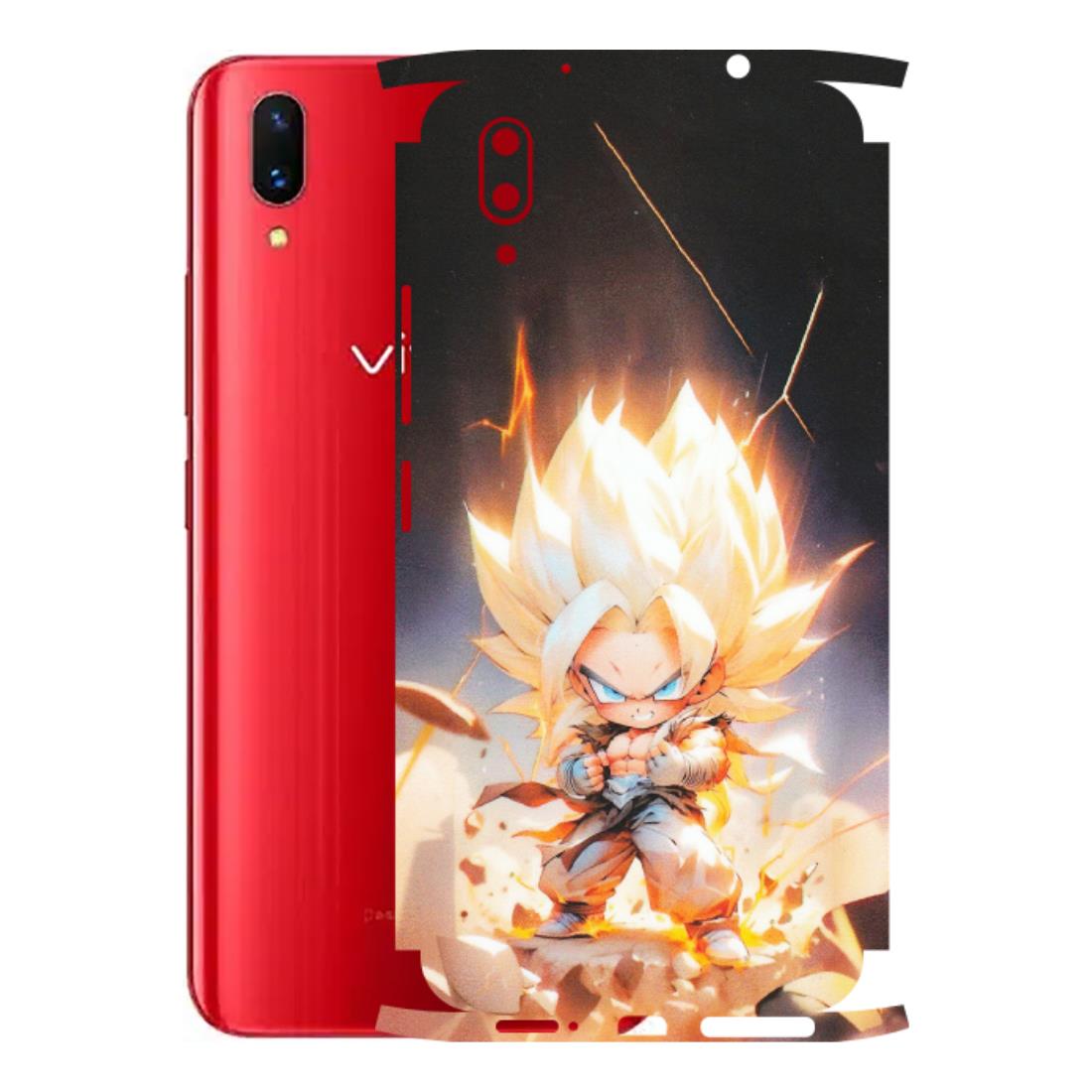 VIVO Z/V/X/T/U/S Series Phone Skins (All Models) - Goku Dragon Cute Anime - Matte Finish (M-131) Vivo X21