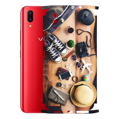 VIVO Z/V/X/T/U/S Series Phone Skins (All Models) - Travel Wanderlust - Matte Finish (M-133) Vivo X21