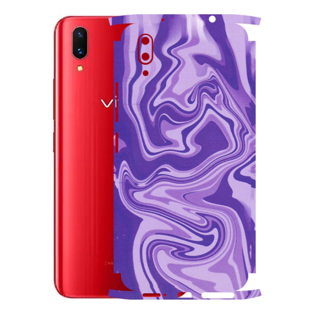VIVO Z/V/X/T/U/S Series Phone Skins (All Models) - Hazy Purple Nights - Matte Finish (M-14) Vivo X21