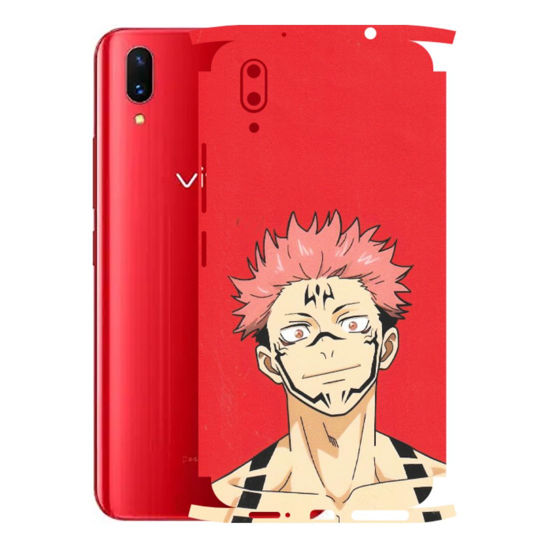 VIVO Z/V/X/T/U/S Series Phone Skins (All Models) - Ryomen Sukuna Fun Anime - Matte Finish (M-153) Vivo X21