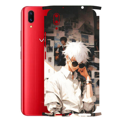 VIVO Z/V/X/T/U/S Series Phone Skins (All Models) - Gojo Satoru Jujustu Kaisen Anime - Matte Finish (M-156) Vivo X21