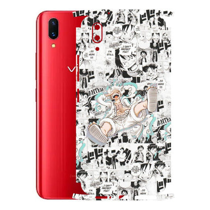 VIVO Z/V/X/T/U/S Series Phone Skins (All Models) - One Piece Comic - Matte Finish (M-168) Vivo X21