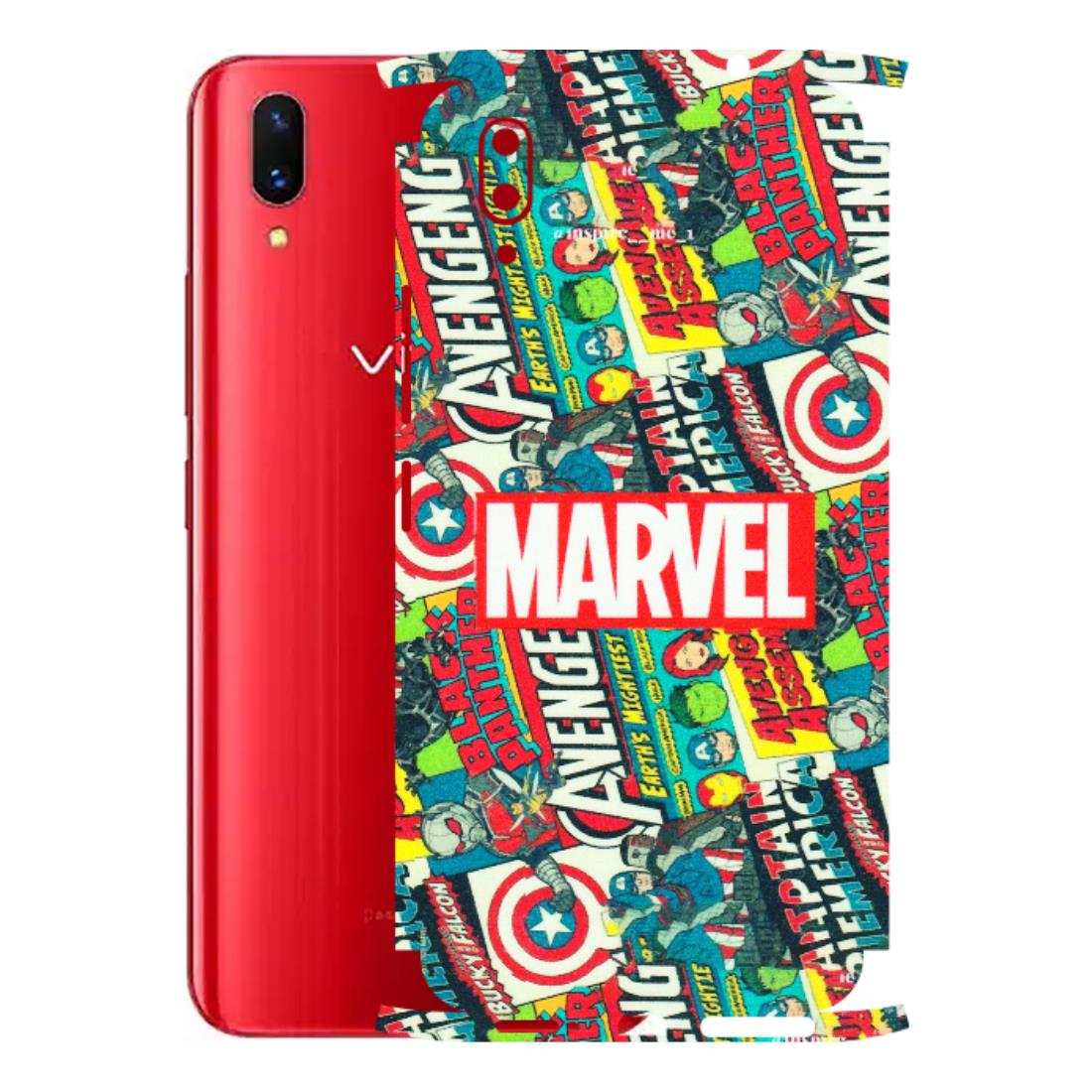 VIVO Z/V/X/T/U/S Series Phone Skins (All Models) - Marvel Comic Lover - Matte Finish (M-30) Vivo X21