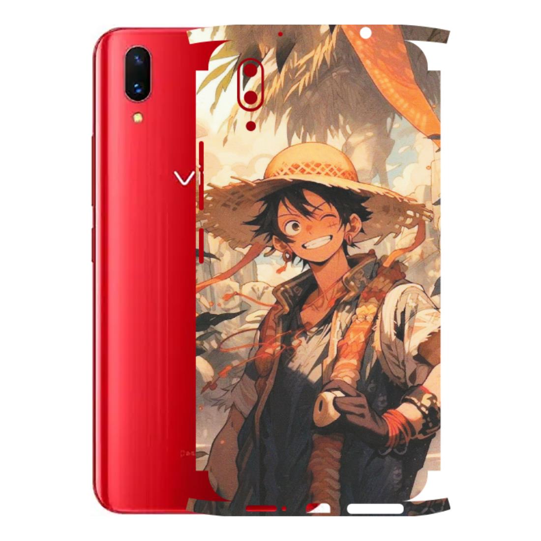VIVO Z/V/X/T/U/S Series Phone Skins (All Models) - Anime Character Smile - Matte Finish (M-33) Vivo X21