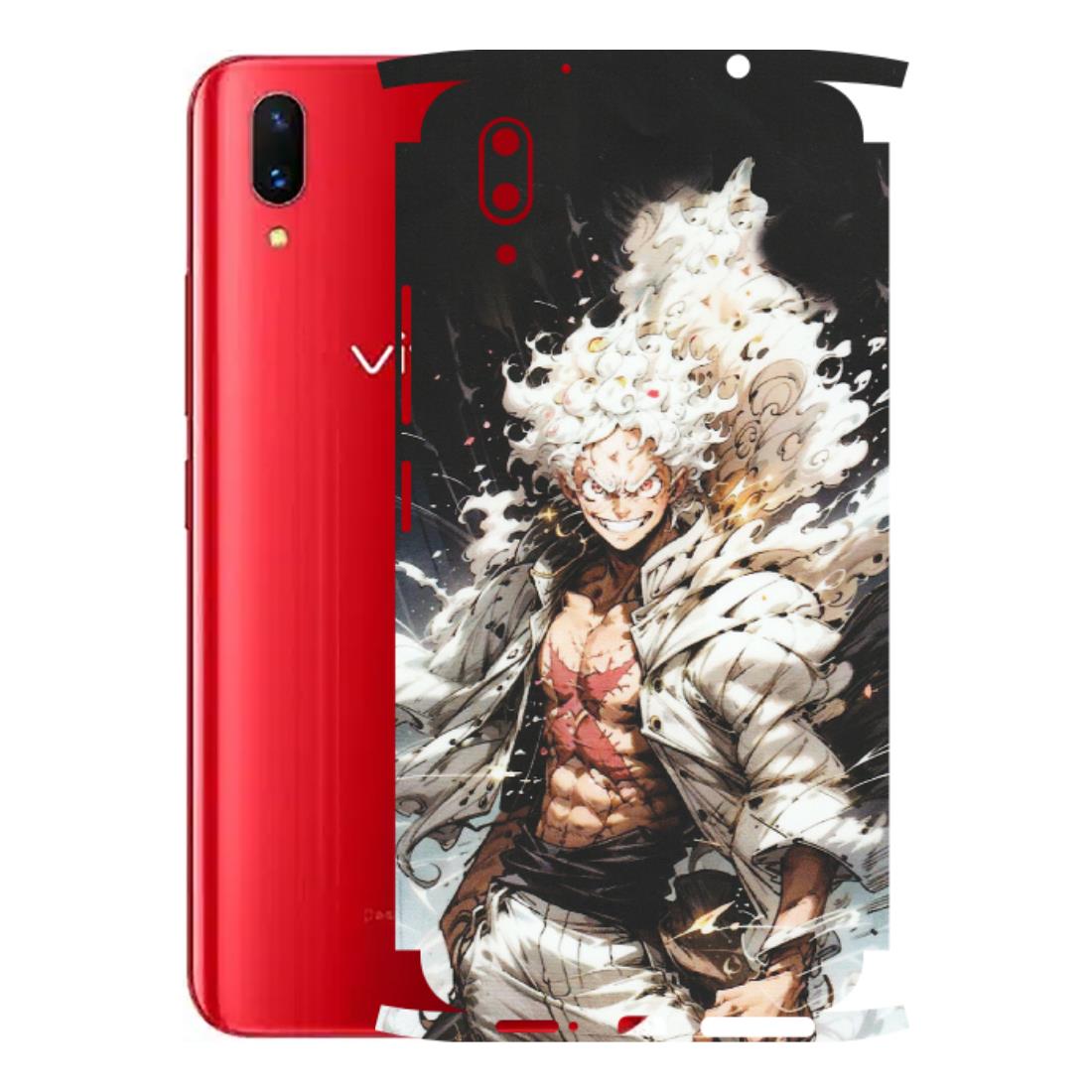 VIVO Z/V/X/T/U/S Series Phone Skins (All Models) - Anime Angry Classy Character - Matte Finish (M-34) Vivo X21