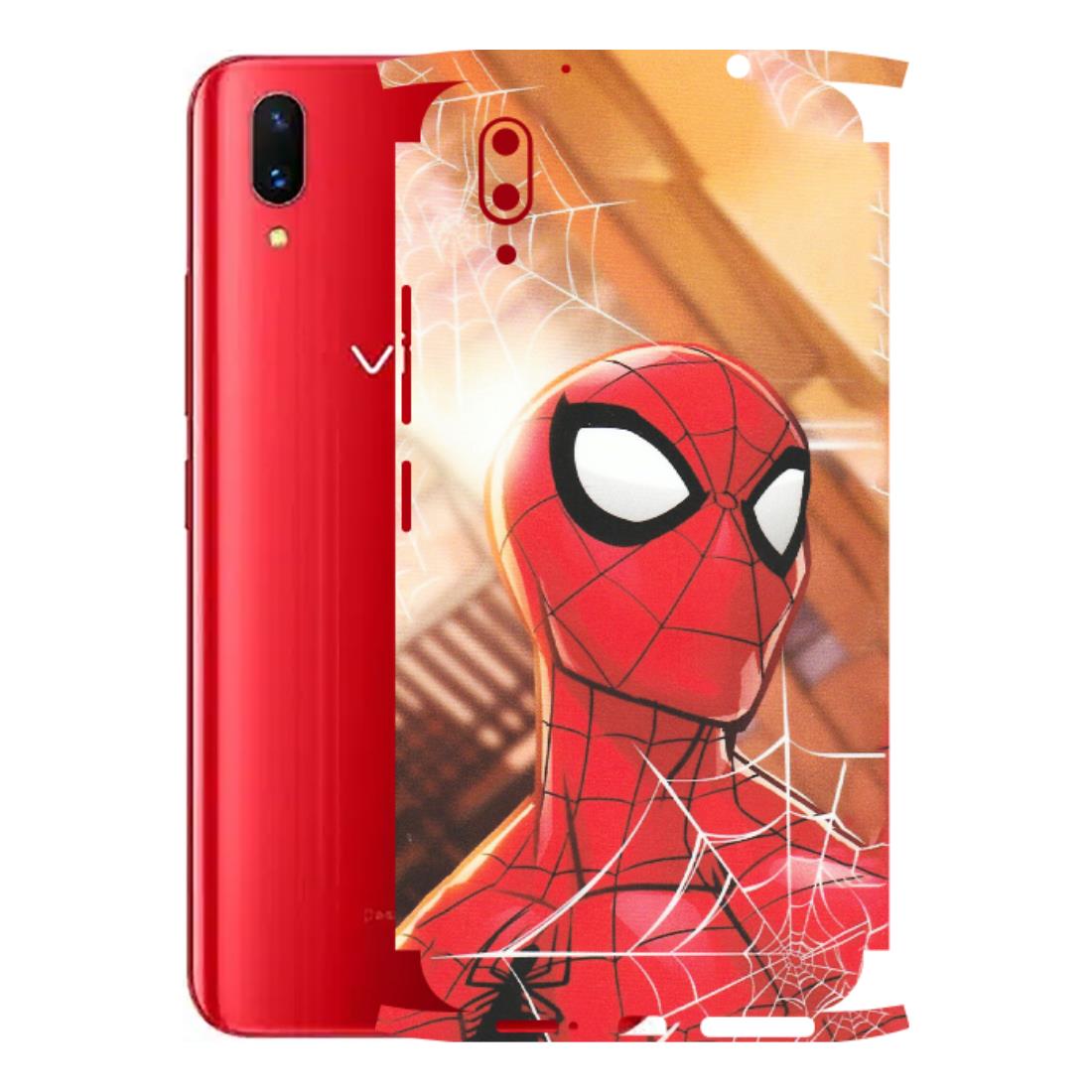 VIVO Z/V/X/T/U/S Series Phone Skins (All Models) - Spiderman Face New - Matte Finish (M-41) Vivo X21