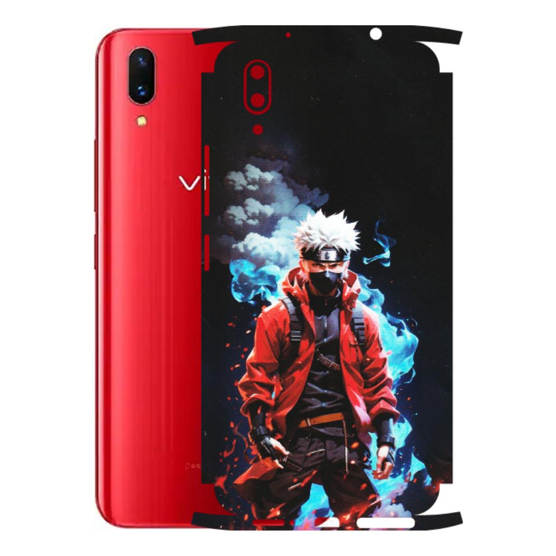 VIVO Z/V/X/T/U/S Series Phone Skins (All Models) - Kakashi Hatake Naruto - Matte Finish (M-60) Vivo X21