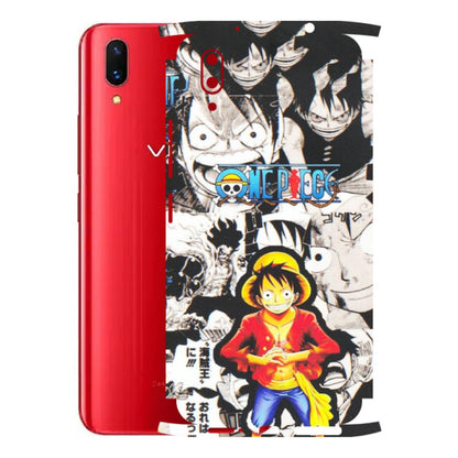 VIVO Z/V/X/T/U/S Series Phone Skins (All Models) - One Piece B&W - Matte Finish (M-63) Vivo X21