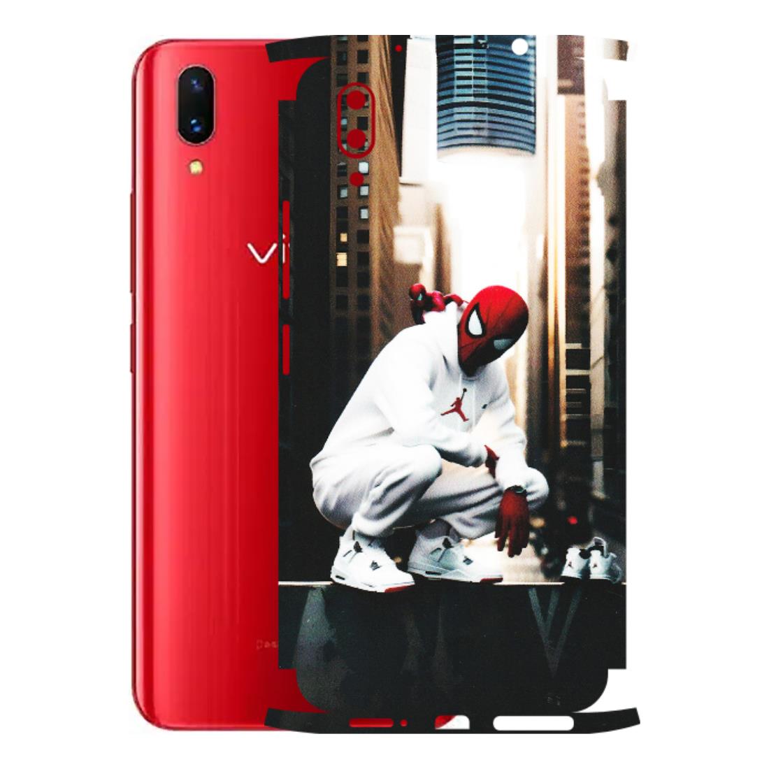 VIVO Z/V/X/T/U/S Series Phone Skins (All Models) - Sportsman Spider Man - Matte Finish (M-94) Vivo X21