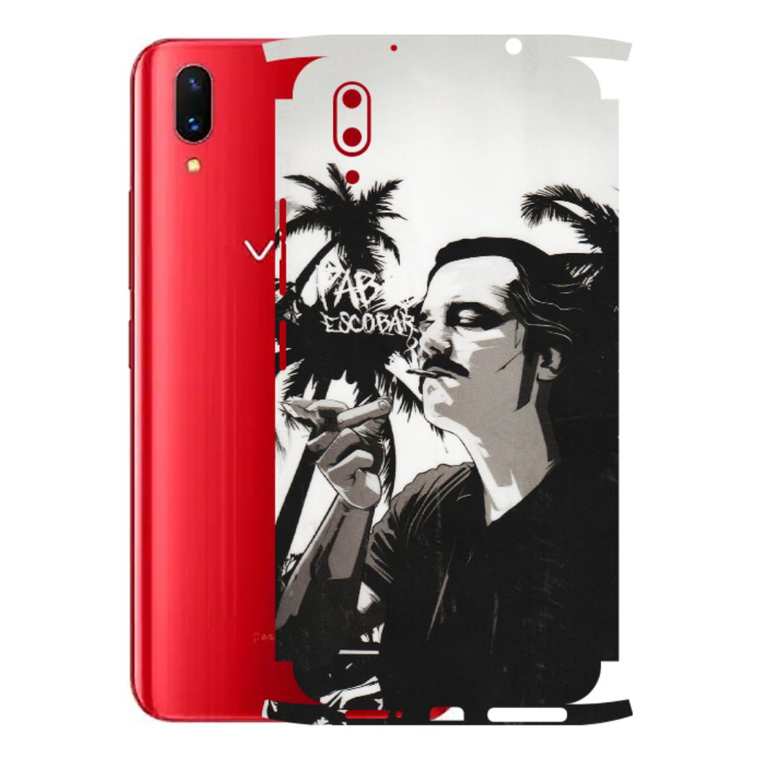 VIVO Z/V/X/T/U/S Series Phone Skins (All Models) - Pab Escobar - Transparent Finish (T-05) Vivo X21