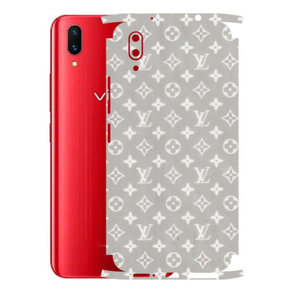 VIVO Z/V/X/T/U/S Series Phone Skins (All Models) - Luxury Brands Logo - Transparent Finish (T-07) Vivo X21