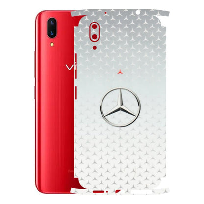 VIVO Z/V/X/T/U/S Series Phone Skins (All Models) - Mercedes Benz - Transparent Finish (T-10) Vivo X21