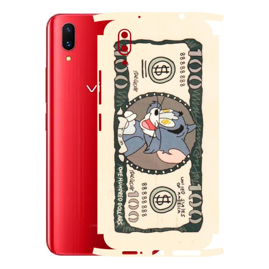 VIVO Z/V/X/T/U/S Series Phone Skins (All Models) - One Hundred Dollar Tom - Transparent Finish (T-16) Vivo X21